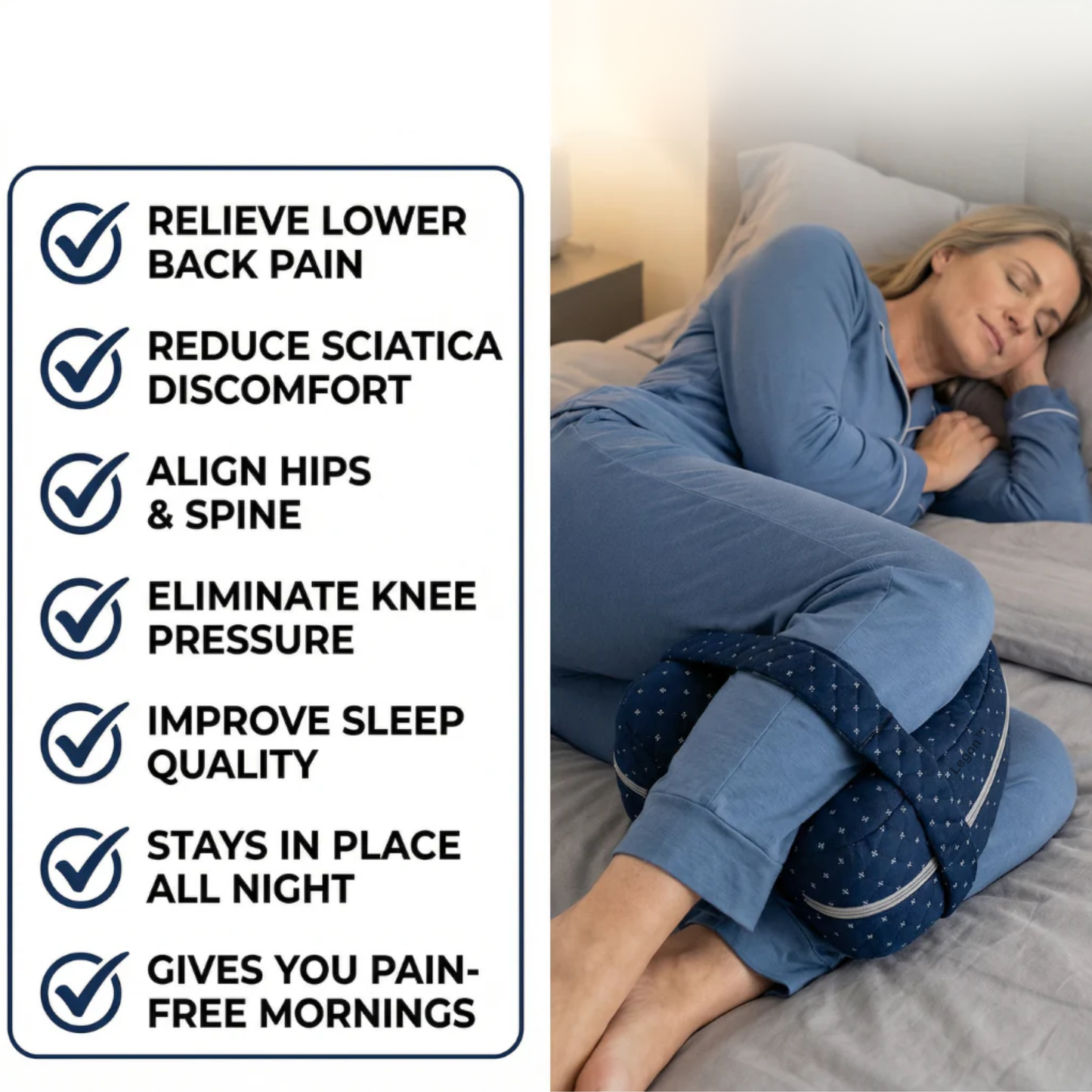 Legon™ – Sleep Without Hip & Back Pain