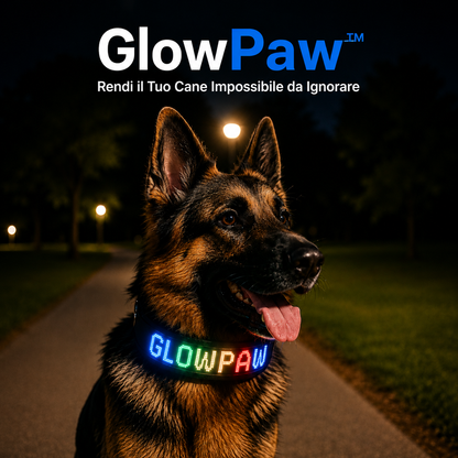 GlowPaw™ – Rendi il Tuo Cane Impossibile da Ignorare